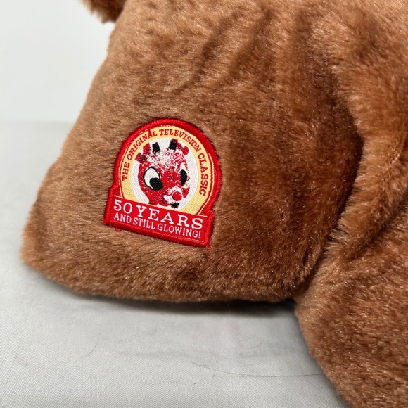 Rudolph The Red Nosed Reindeer 50th Anniversary Plush Toy Stuffed Animal 2014 - Picture 4 of 6